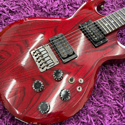 Aria Pro II CS-350 Cardinal Series Transparent Red (Kurt Cobain)