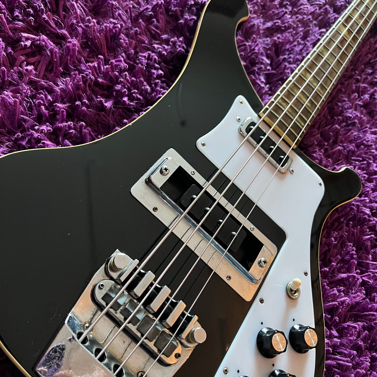 1981 Aria Pro II RB-650 Rickenbacker 4001 Copy Black (MIJ)