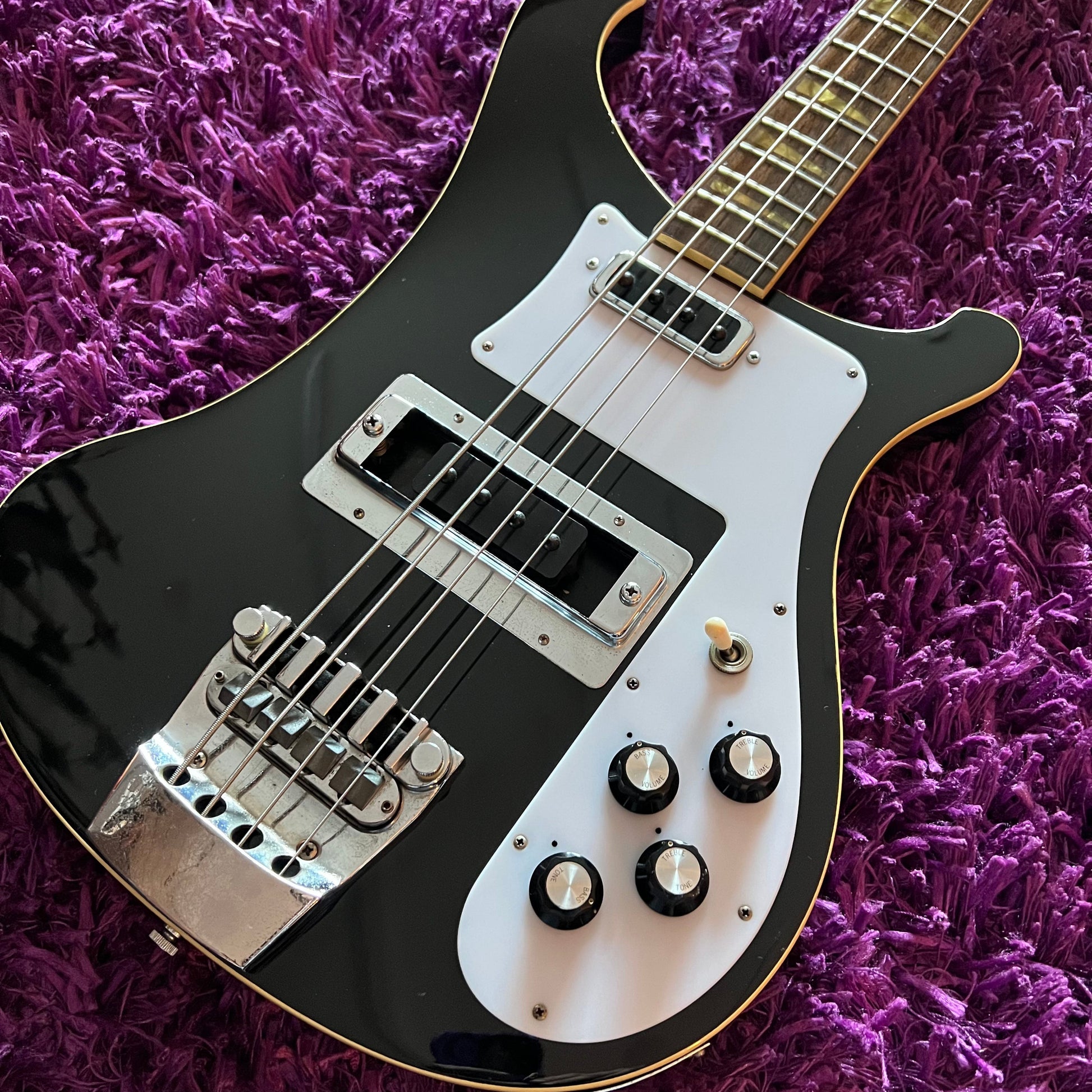 1981 Aria Pro II RB-650 Rickenbacker 4001 Copy Black (MIJ