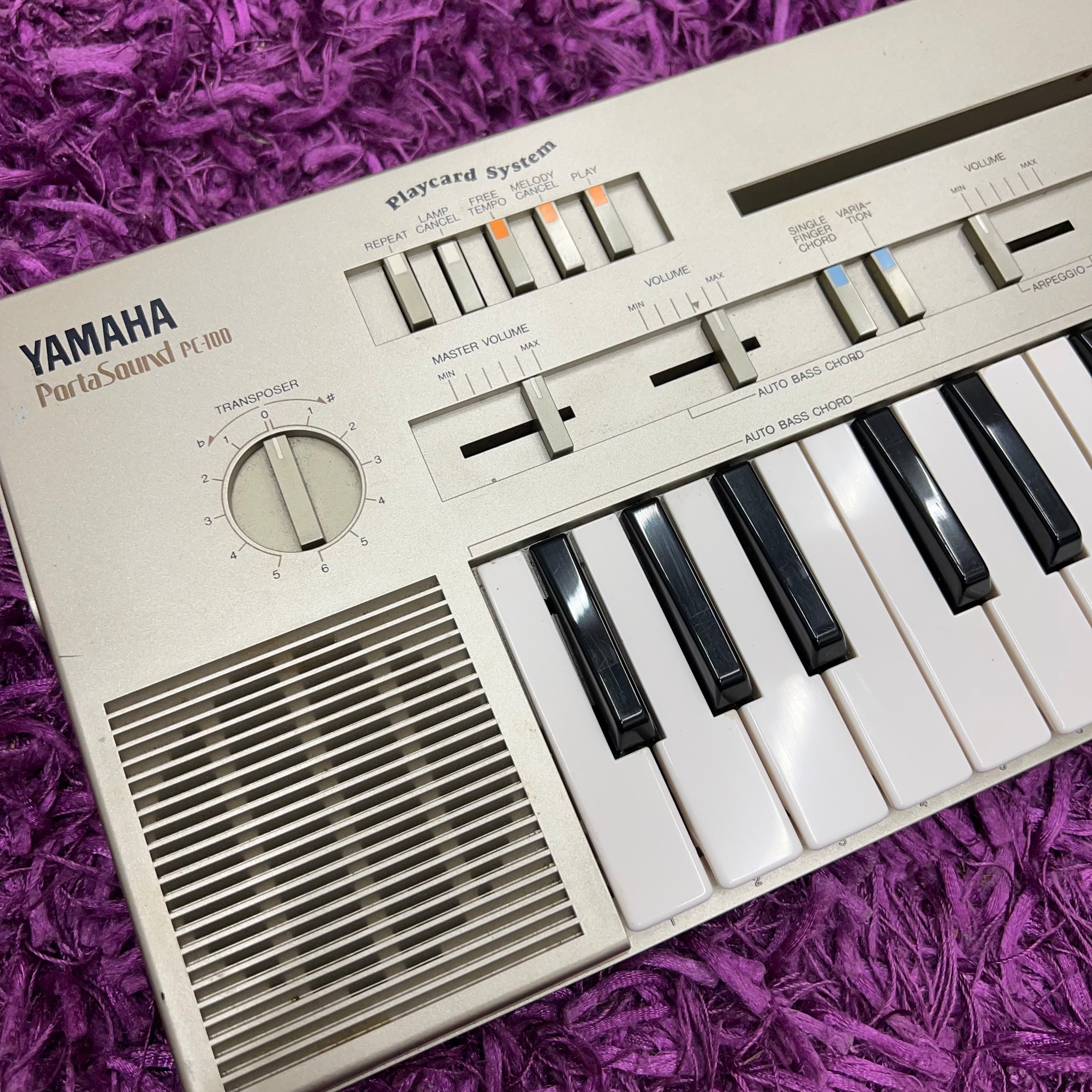 YAMAHA ポータサウンドPC-100・プレイカード - メルカリ