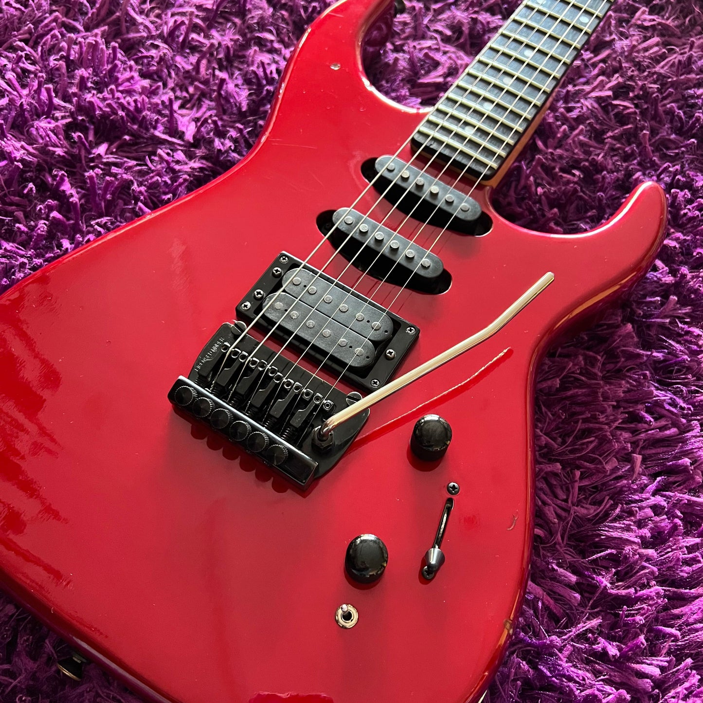 1990s B.C. Rich Platinum Series Super Strat (Made in Korea) (w/ HSC)