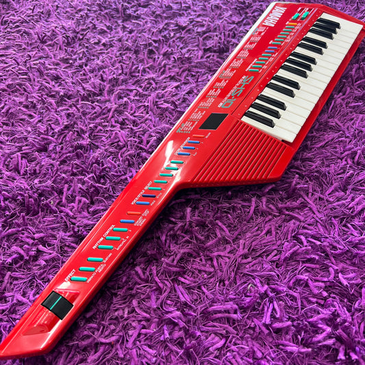 Yamaha SHS-10 Keytar Red (Made in Japan) (Original Box + Case Candy)