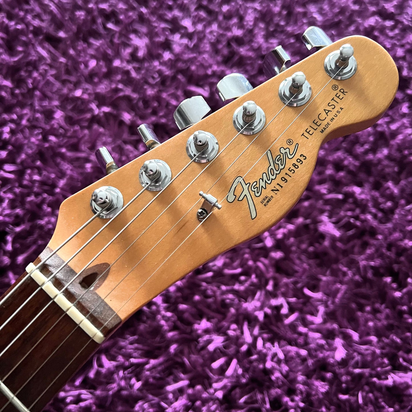 1991 Fender American Standard Telecaster Gun Metal Blue (w/ OHSC)