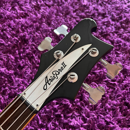 1981 Aria Pro II RB-650 Rickenbacker 4001 Copy Black (MIJ)