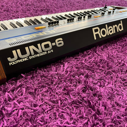 Roland JUNO-6 Polyphonic Analog Synthesizer 1980s Vintage