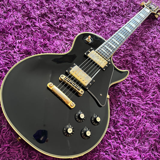 1974 Greco EG-650B Les Paul Custom Black (w/ Gig Bag)