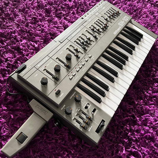 Roland SH-101 Analog Monophonic Synthesizer (w/ Mod Arm)