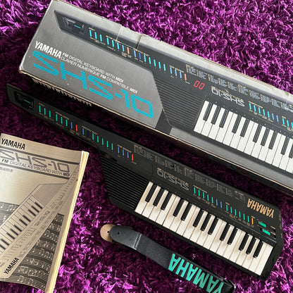 Yamaha SHS-10 Keytar Black (Made in Japan) (Strap + Manual+ Original Box)