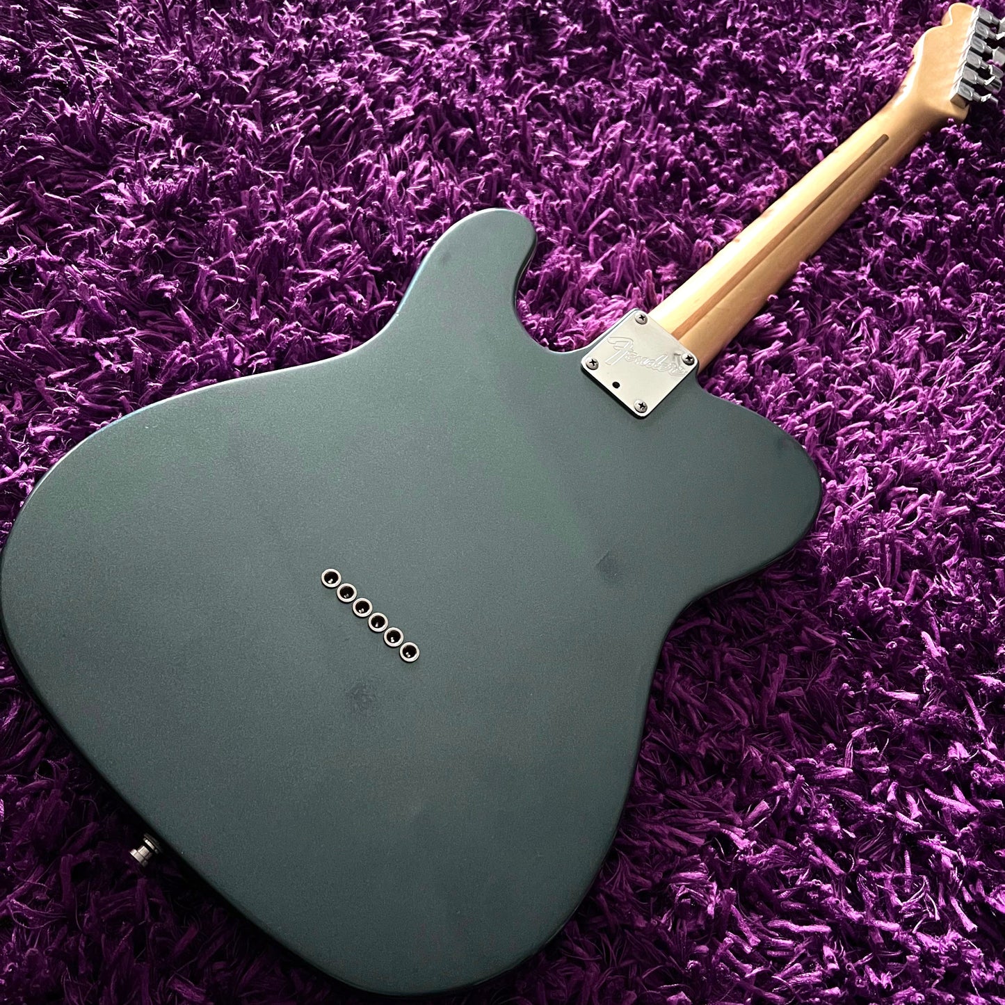 1991 Fender American Standard Telecaster Gun Metal Blue (w/ OHSC)