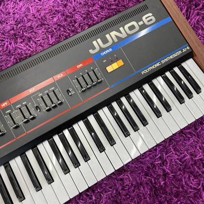 Roland JUNO-6 Polyphonic Analog Synthesizer 1980s Vintage