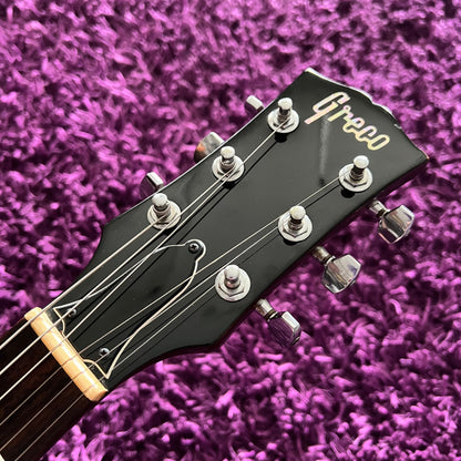 1975 Greco TV-500 LP Junior Style Double Cut Wine Red