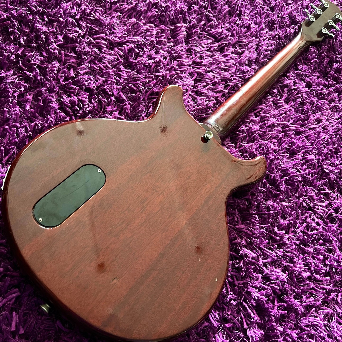 1975 Greco TV-500 LP Junior Style Double Cut Wine Red