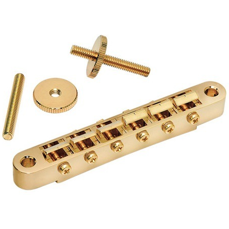 Gotoh LP8304 Guitar Les Paul Bridge Tune-O-Matic Style Gold