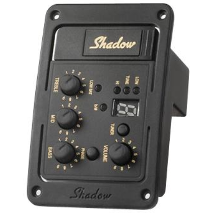 Shadow SJ400 On Board Preamp w/ Piezo Pickup System & Output Jack Classical Acoustic Guitar